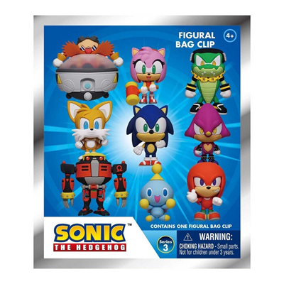 Sonic The Hedgehog Klipsli Figür Seri 3