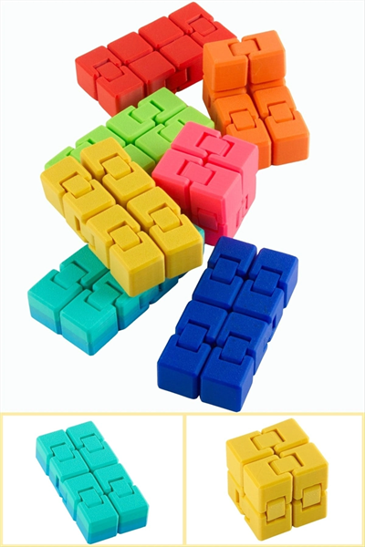 Sonsuz Küp 3D Baskılı Fidget İnfinty Aparatı