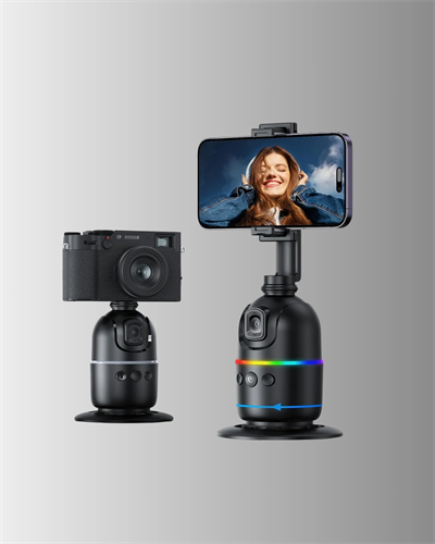 Sosyal Medya İçerikleri İçin Otomatik Yüz Takipli 360° Döner Gimbal Stand