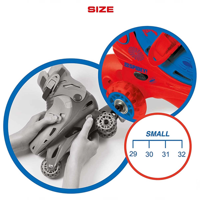 Spiderman Inline 3 Teker Paten