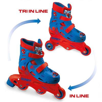 Spiderman Inline 3 Teker Paten