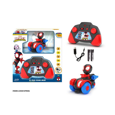 Spidey Spin Techno-Uzaktan Kumandalı Yarışçı