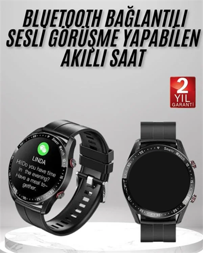 Spor Akıllı Saat Suya Dayanıklı Geniş Ekran ve Güçlü Batarya