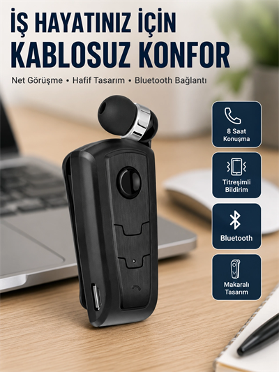 Spor ve Seyahat İçin Fineblue F910 Kablosuz Kulaklık Yeni Nesil