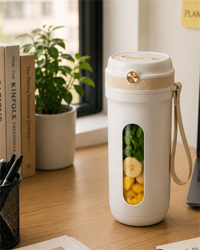 Spor ve Seyahat İçin Taşınabilir Smoothie Blender USB Şarj Destekli