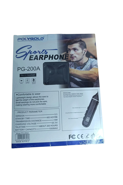 Sports Earphone PG-200A Bluetooth kulaklıklar