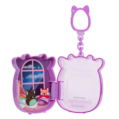 Squish-a-longs 3 Figür + Yüzük Çantalı Sürpriz Paket Seri 1