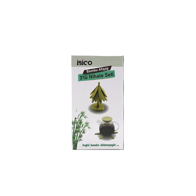 Standlı=ağaç Model 2pcs Ahşap Bambu Katlanır Nihale Yapraklı Çiçek Modeli= Çap: 20cm Bx40