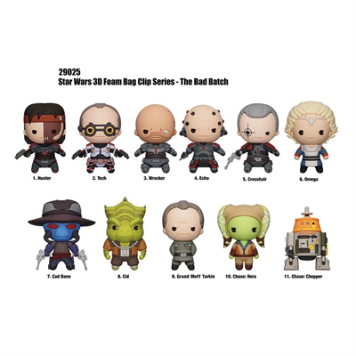 Star Wars Bad Batch Klipsli Figür