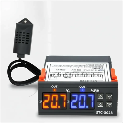 Stc-3028 Dijital Sıcaklık Nem Ölçer 110-220v 10a Termostat