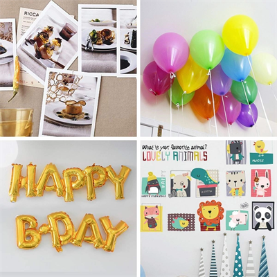 Sticker Damla Model Çift Taraflı Yapışkan Balon Yapıştırıcısı Bx40