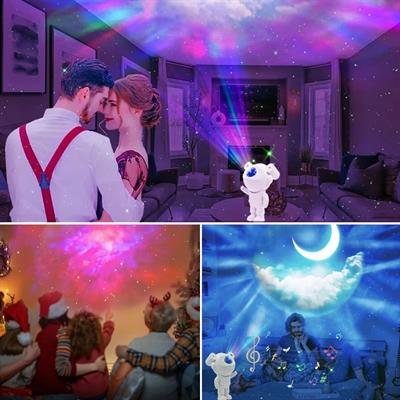 Stickerlı ,Kumandalı ASTRONOT Model Gece Lambası (3936)