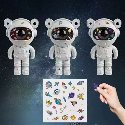 Stickerlı ,kumandalı Astronot Model Gece Lambası Bx40