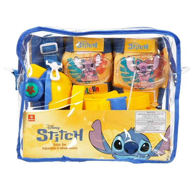 Stitch Çantalı 4 Tekerlekli Ayarlanabilir Paten Seti S00028832