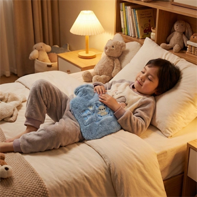 Stitch Figürlü Gri Peluş Sıcak Su Torbası 1 Litre