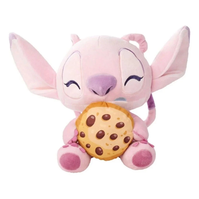 Stitch Kurabiye Yiyen Angel Peluş 25 cm