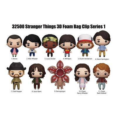 Stranger Things Klipsli Figür Seri 1