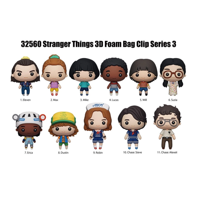 Stranger Things Klipsli Figür Seri 3