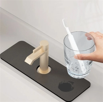 Su Emici Sihirli Lavabo Kenar Matı 38x13cm Bx40