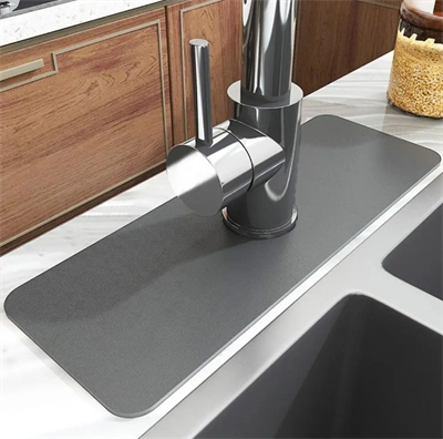 Su Emici Sihirli Lavabo Kenar Matı 38x13cm Bx40