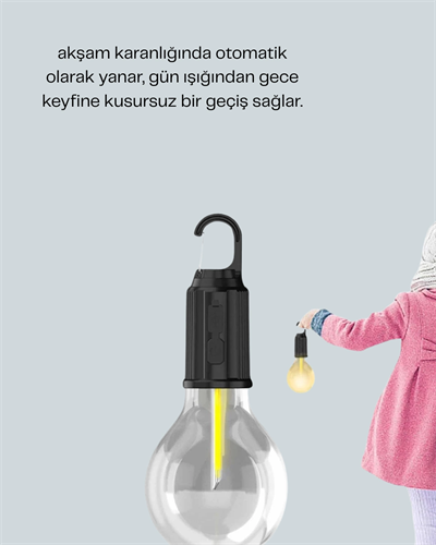Su Geçirmez Dış Mekan LED Çadır Işığı