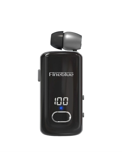 Su Geçirmez Fineblue F580 Kulaklık – Dijital Ekranlı, Klipsli