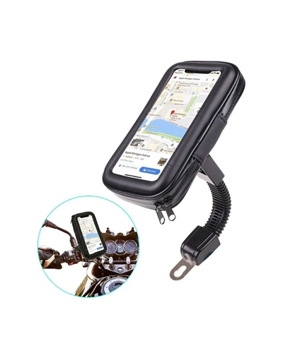 Su Geçirmez Motosiklet Scooter Telefon Standı Dokunmatik Ekranlı Bisiklet Tutucu