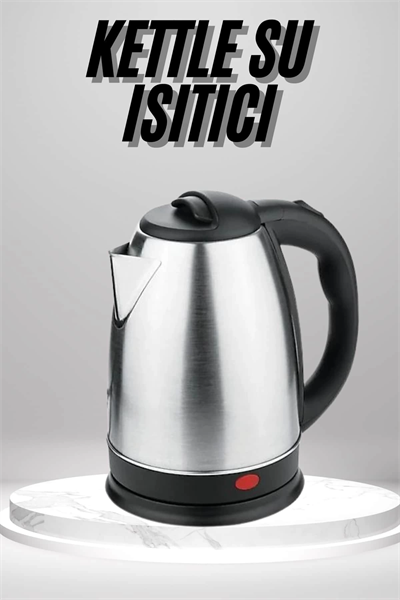 Su Isıtıcı 220 - 240 V Paslanmaz Çelik Kettle Uzun Ömürlü 2000 Watt