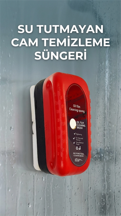 Su Tutmayan Araç Camı Temizleme Süngeri Pratik Kullanım