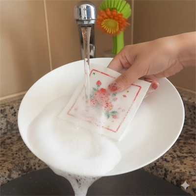 Suda Büyüyen Sünger