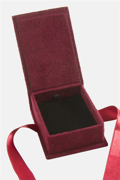 Süet Lüx Set Kolye Kutusu