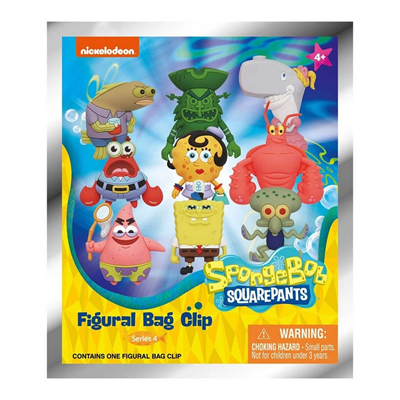 Sünger Bob Klipsli Figür Seri 4