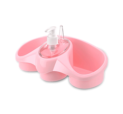 Sünger Hazneli Sıvı Sabunluk - Deterjanlık