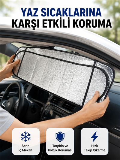 Sünger İzolasyonlu Katlanabilir Güneşlik