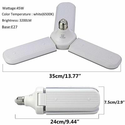 Sunlife Beyaz Işık 3 Pervaneli 45 Watt Tasarruflu (3936)