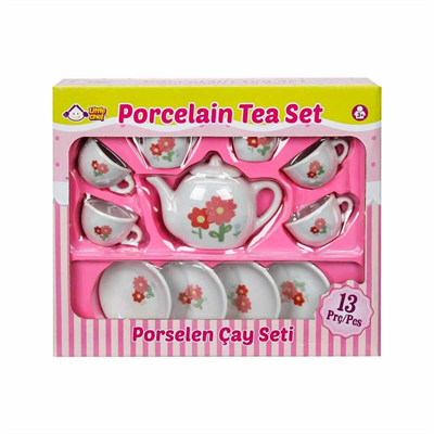 Sunman Porselen Çay Takımı 13 Parça - Stokta Olan Model Gönderilir