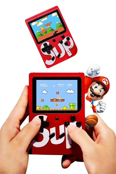 Sup Atari Retro 400 Nostalji Oyunlu Mini Atari Taşınabilir Oyun Konsolu