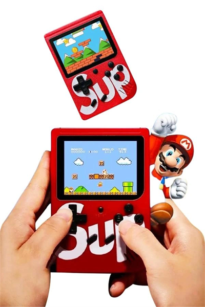 Sup Atari Retro 400 Nostalji Oyunlu Mini Atari Taşınabilir Oyun Konsolu