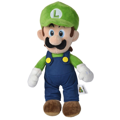 Super Mario Luigi Peluş Figür 30 cm