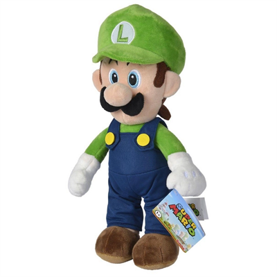 Super Mario Luigi Peluş Figür 30 cm