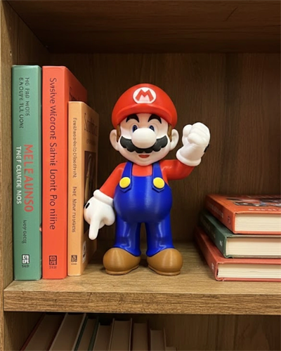 Süper Mario Masa Üstü Dekor Biblo Oyun Severlere Özel Figür