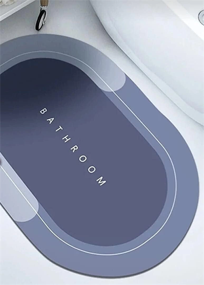 Süper Su Emici Kaymaz Tabanlı Banyo Paspası ( 40x60 )cm