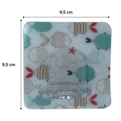 Süper Yapışkanlı Çok Amaçlı Cember Askı 2 Adet (3936)