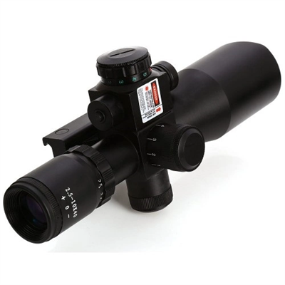 Süper Zoomlu Lazerli Profesyonel Av Dürbünü 2.5-10x40/e