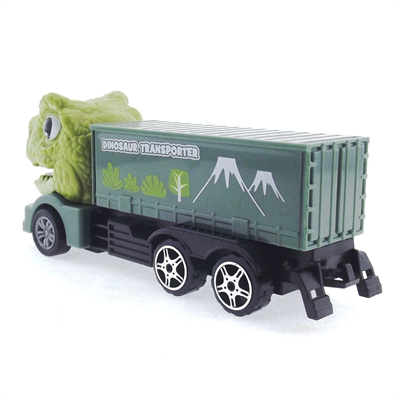 Sürtmeli T-Rex Kafalı Mini Konteynır Tır