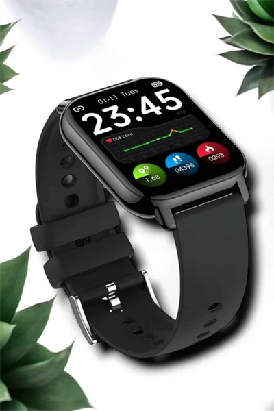 Suya Dayanıklı Bluetooth Akıllı Saat GPS, Adımsayar, Nabız & Sağlık Takibi