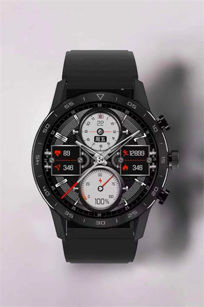 Suya Dayanıklı Dokunmatik Akıllı Saat Bluetooth 5.0, Sesli Asistan ve Sağlık Takibi