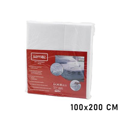 TEK KİŞİLİK  YATAK KORUYUCU  SIVI GEÇİRMEZ  ALEZ  100X200CM   HAVA ALIR   ANTİBAKTERİYEL   ANTİALERJİK (3936)