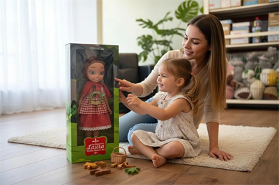 TOYX038 LAURA KIRMIZI BAŞLIKLI KIZ- RBN