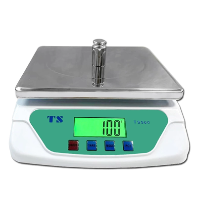 TS-500 Dijital Terazi - LCD Ekran, Dara Alma, Sayım Fonksiyonlu, Yüksek Hassasiyetli Tartım Cihazı